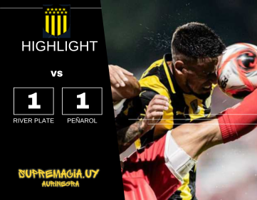 Compacto mejores jugadas River  vs Peñarol  Campeonato Apertura 2025